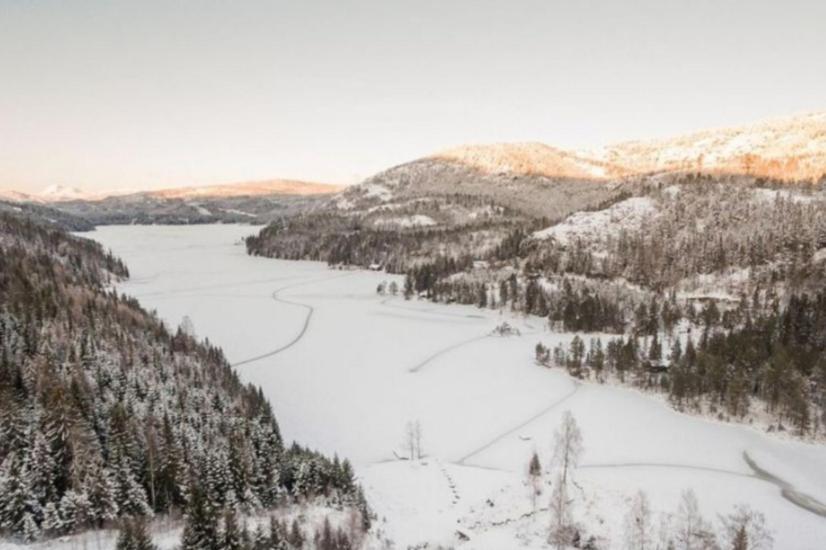 Lona Libeli- Panoramaview Towards Gaustadtoppen- Jacuzziヴィラ エクステリア 写真